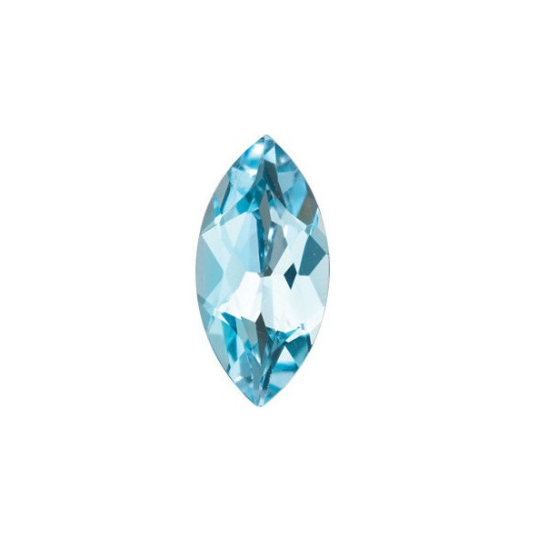 Topás Sky Blue markíz 15 x 7 mm 3,8ct Fazetovaný TPMFAASY-15