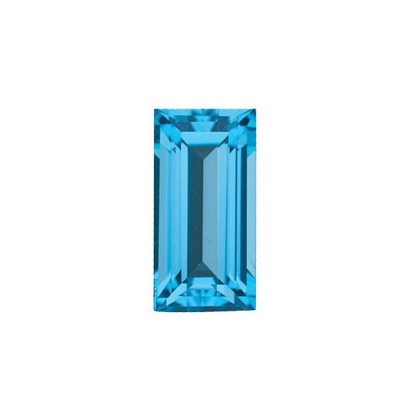 Topás Swiss Blue rovná bageta 5 x 2,5 mm 0,3ct Fazetovaný TPBFAASB-5-2