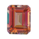 Topás Sunrise mystic emerald 6 x 4 mm, AA, Fazetovaný