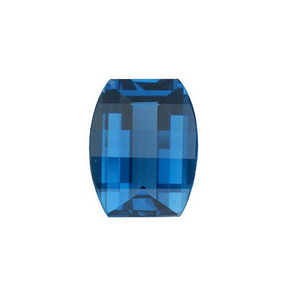 Topás London Blue barel 10 x 8 mm 3,6ct Fantasy-Roll Top TPGTAALO-10