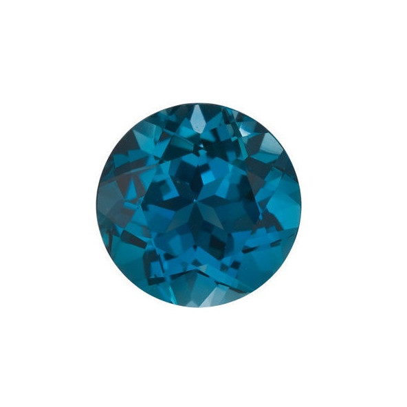 Topás London Blue okrúhly 9 mm 3,25ct Fazetovaný TPRFAALO-9