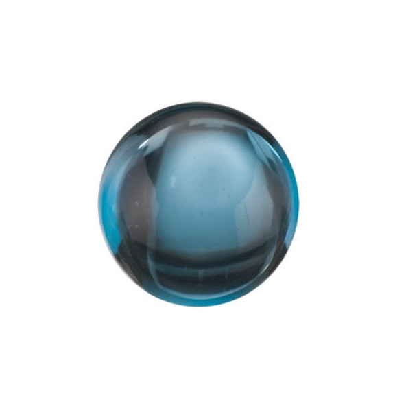 Topás London Blue okrúhly 10 mm 5,31ct Kabošon TPRKAALO-10