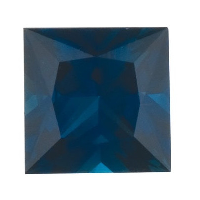 Zafír modrý štvorec 1,75 x 1,75 mm 0,05ct Princess cut ZFPPASP-1,75
