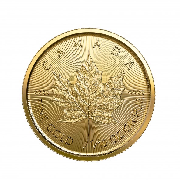 Investičná zlatá minca 110 oz  Maple leaf 5 dolars 04102204-21 (3)