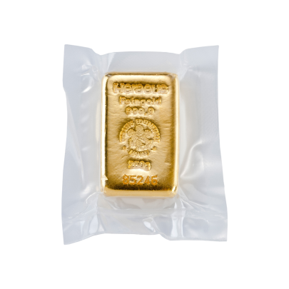 Investičná zlatá tehla 250 g liata Heraeus 87892250 2