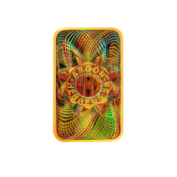 Investičná zlatá tehla 1-4 oz razená Kinebar Argor Heraeus 70014KB