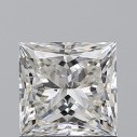 Prírodný diamant princess, SI2, H, 1,01ct, GIA