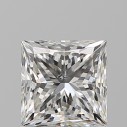 Prírodný diamant princess, SI2, H, 1,01ct, GIA