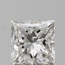 Prírodný diamant princess, SI2, H, 1,01ct, GIA