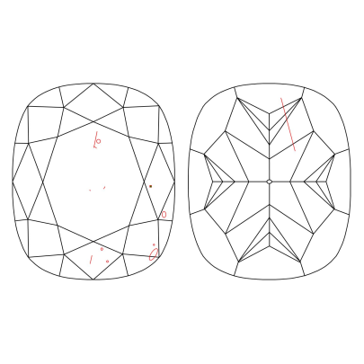 Prírodný farebný diamant s GIA certifikatom cushion fancy žltohnedý 2.51 ct SI2 3828980153_T5 2