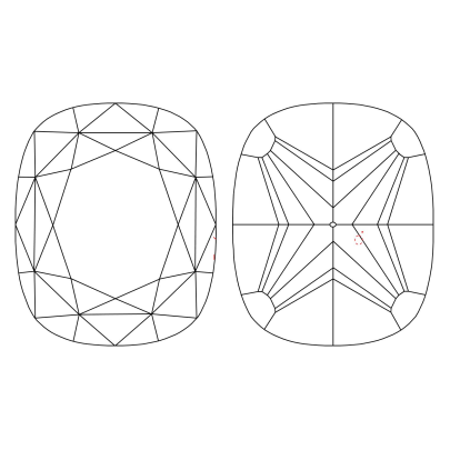 Prírodný farebný diamant s GIA certifikatom cushion fancy intense žltý 1.30 ct VVS1 6826050206_Y6 2