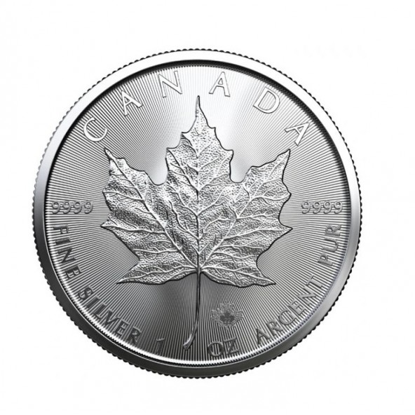 Investičná strieborná minca 1 oz  Maple leaf 5 dollars 04202201-22