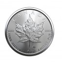 Investičná strieborná minca 1 oz  Maple leaf 5 dollars
