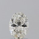 Prírodný diamant oval, SI2, H, 1,01ct, GIA