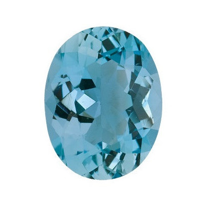 Akvamarín ovál 6 x 4 mm 0,48ct Fazetovaný AKOFAAAAZ-6