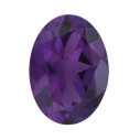 Ametyst ovál 6 x 4 mm, AAA, Fazetovaný