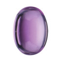 Ametyst ovál 16 x 12 mm, A, Kabošon