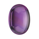 Ametyst ovál 7 x 5 mm, AA, Kabošon
