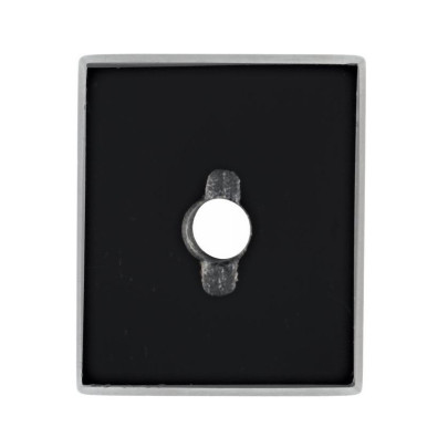 Ónyx cushion 10 x 8 mm Flat Top-Cut hole OXCH1SJT-10