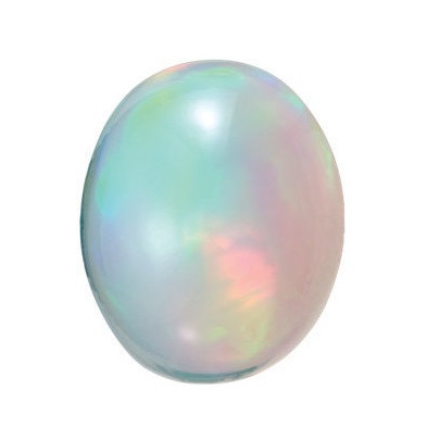 Opál etiópsky ovál 7 x 5 mm 0,65ct Kabošon OPOKSW-7
