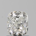 Prírodný diamant cushion, SI2, H, 1,01ct, GIA