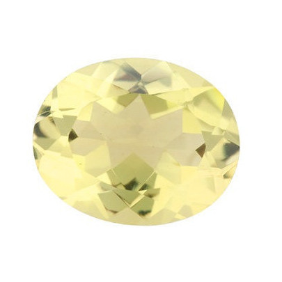 Quartz lemon ovál 11 x 9 mm 3,5ct Fazetovaný KROFAAYL-11
