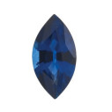 Zafír modrý markíz 8 x 4 mm, AA, Fazetovaný