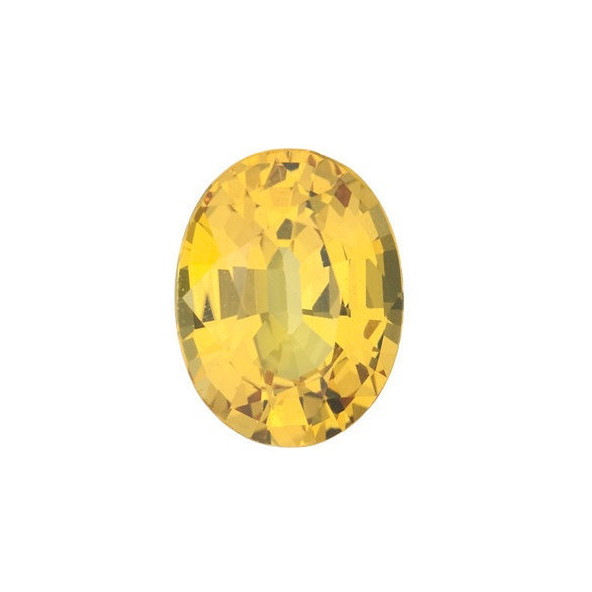Zafír žltý ovál 6 x 4 mm 0,65ct Fazetovaný ZFOFAAYL-6