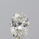 Prírodný diamant oval, SI3, I, 1,01ct, POD
