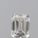 Prírodný diamant emerald, FL, G, 1,01ct, GIA