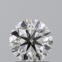 Prírodný diamant okrúhly briliant, SI2, H, 1,02ct, GIA