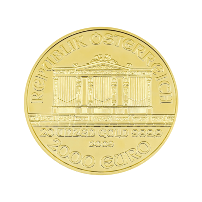 Investičná zlatá minca 20 oz Wiener Philharmoniker  01100205 2