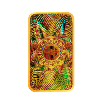 Investičná zlatá tehla 20 g razená Kinebar Argor Heraeus 70006KB