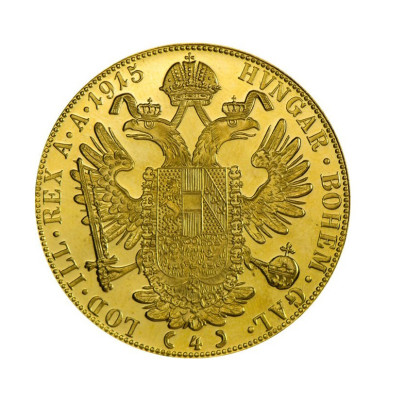 Investičná zlatá minca 13,77 g 4 Dukát Rakúsko New 01103059