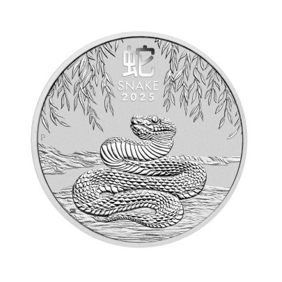 Investičná strieborná minca 1 oz 1 AUD Snake 2025 02202511