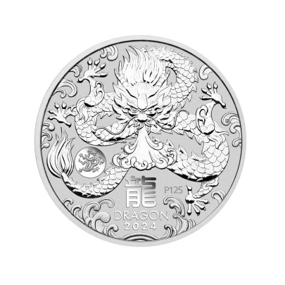 Investičná strieborná minca 1 oz 1 AUD Dragon 2024 02202411