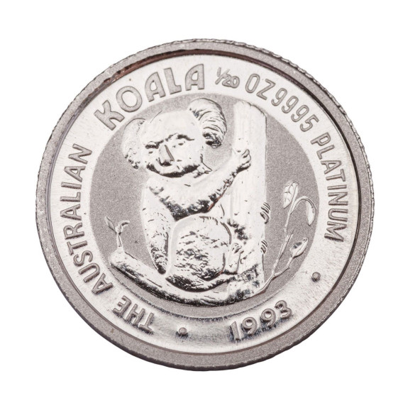 Investičná platinová minca 120 oz 5 AUD Koala 02303060