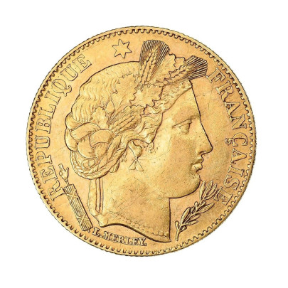 Investičná zlatá minca 2,9 g 10 Francs France 07104209