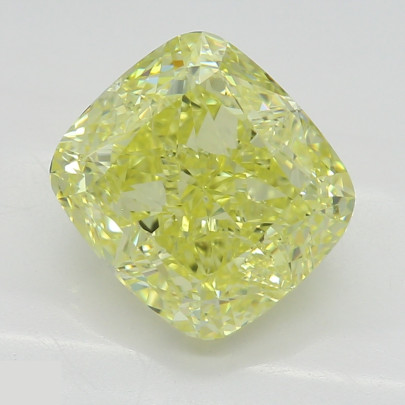 Prírodný farebný diamant s GIA certifikatom cushion fancy intense žltý 2.50 ct VS2 5829830025_Y6