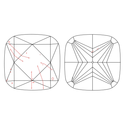 Prírodný farebný diamant s GIA certifikatom cushion fancy light žltý 1.65 ct SI1 9827930329_Y4 2