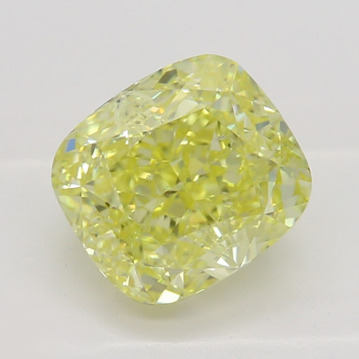Prírodný farebný diamant s GIA certifikatom cushion fancy intense žltý 1.67 ct SI1 6827220176_Y6