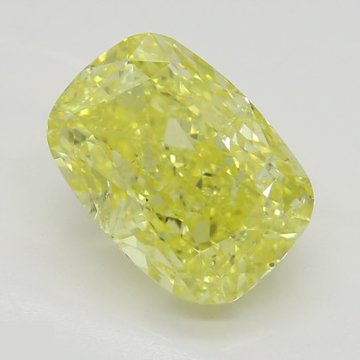Prírodný farebný diamant s GIA certifikatom cushion fancy intense žltý 2.03 ct I1 8841940078_Y6