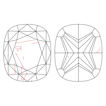 Prírodný farebný diamant s GIA certifikatom cushion fancy intense žltý 2.03 ct I1 8841940078_Y6 2