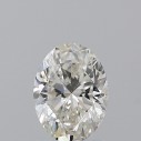 Prírodný diamant oval, SI2, H, 1,02ct, GIA