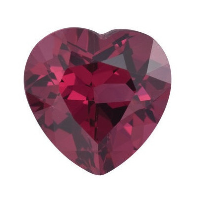 Granát rhodolit srdce 4 x 4 mm 0,36ct Fazetovaný GRHFAARP-4