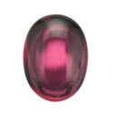Granát rhodolit ovál 5 x 3 mm, AA, Kabošon