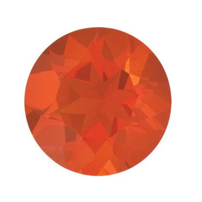 Opál Mexický ohnivý okrúhly 6 mm 0,55ct Fazetovaný OPRFAAFO-6