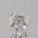 Prírodný diamant radiant, SI2, F, 1,02ct, GIA