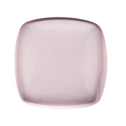 Quartz rose-ruženín antický štvorec 16 x 16 mm Kabošon KRVKAARO-16