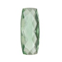 Quartz zelený antický cushion 30 x 10 mm, AA, Double-sided Checkerboard cut